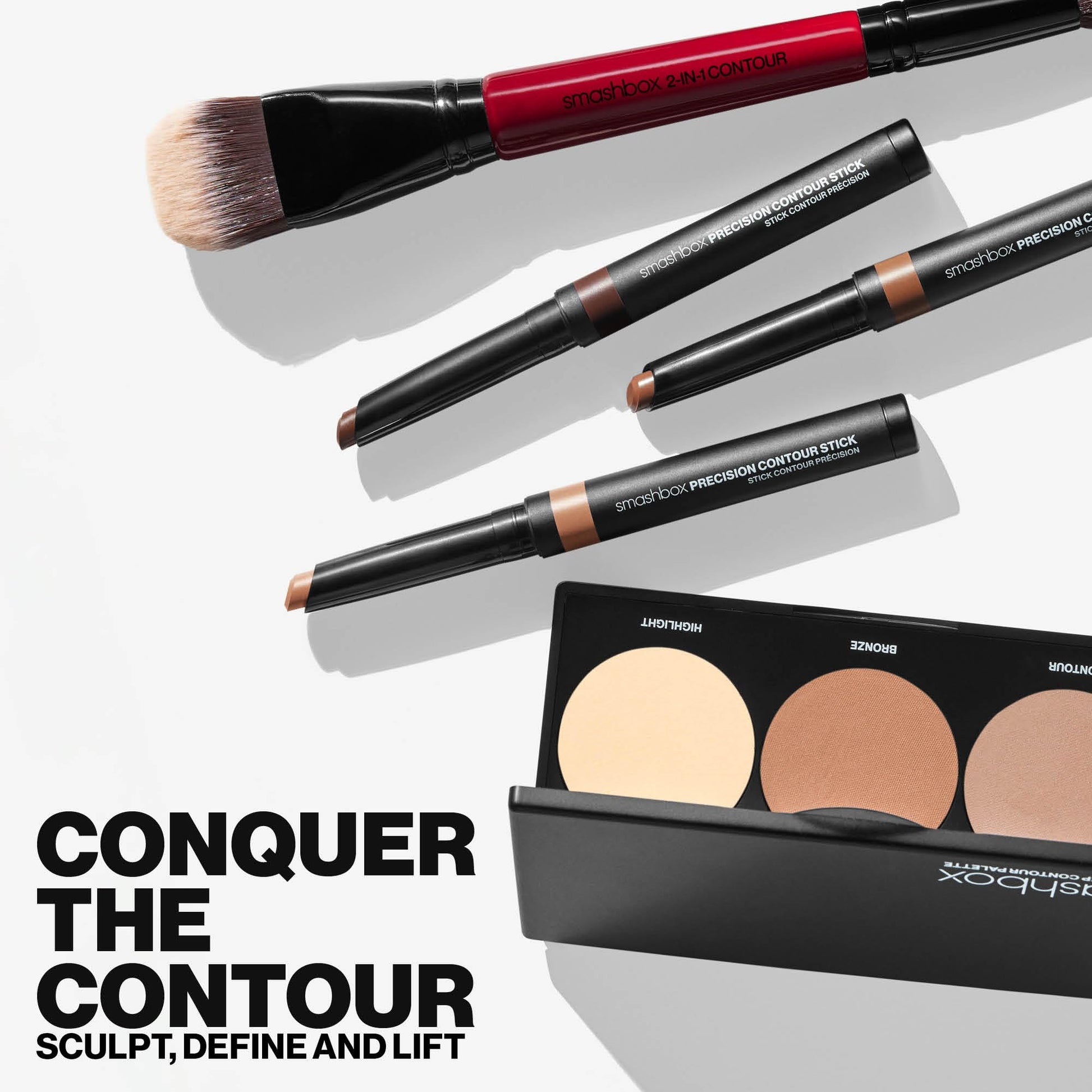 Smashbox precision facial sculpting cosmetic stick close up angle
