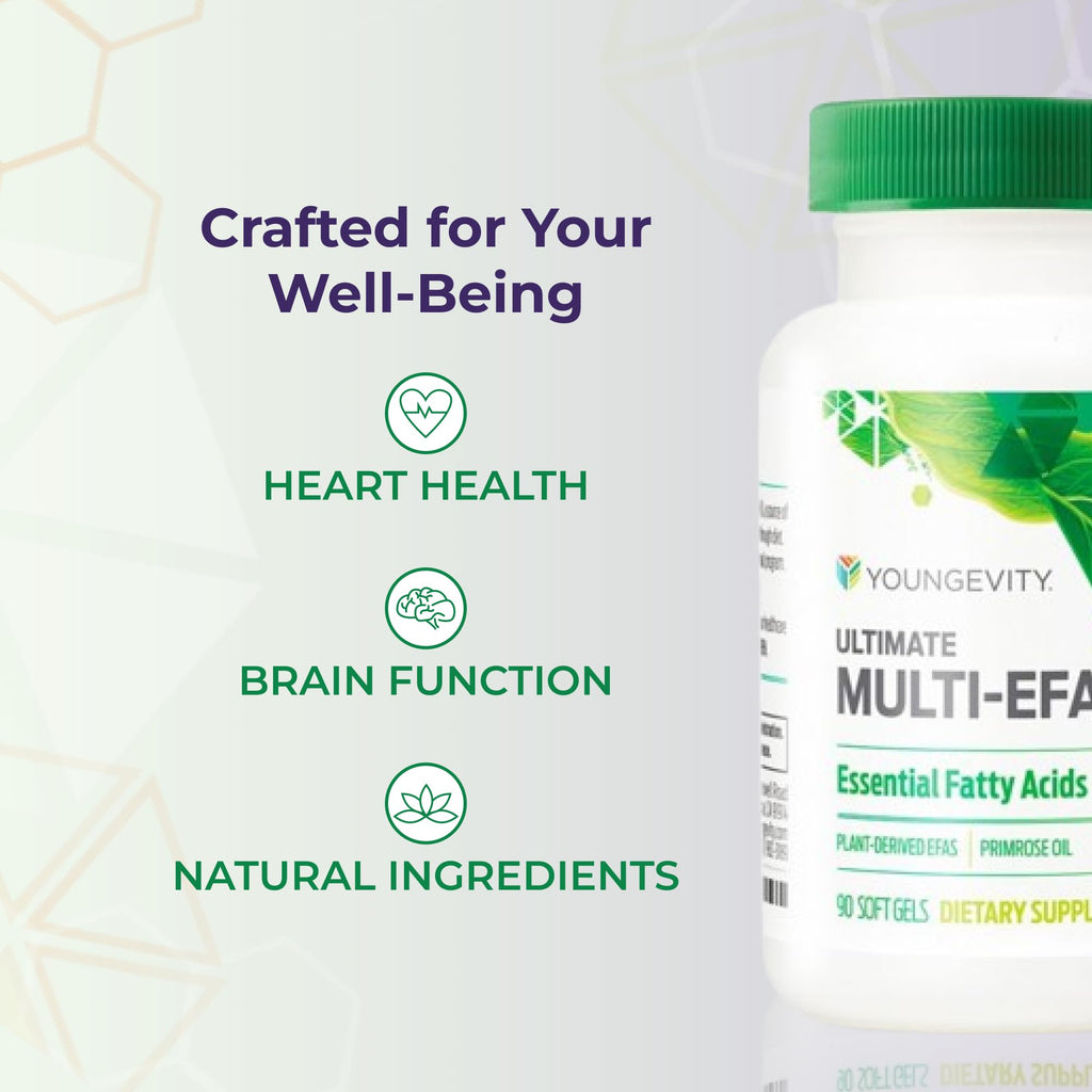 Youngevity multi essential fatty acid nutritional facts side view