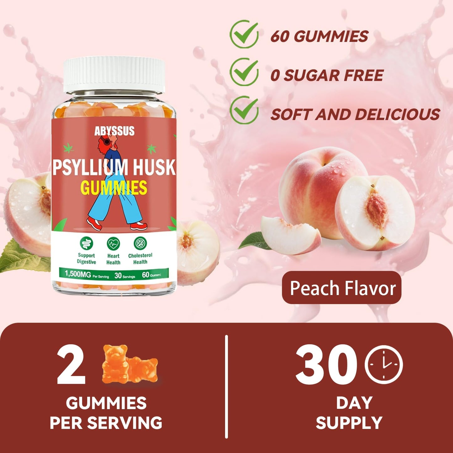 Group shot of Abyssus digestive health gummies
