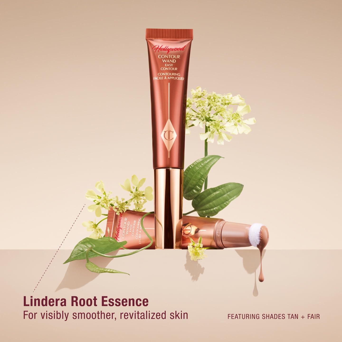 Complete outer box packaging of authentic USA imported luxury makeup product
