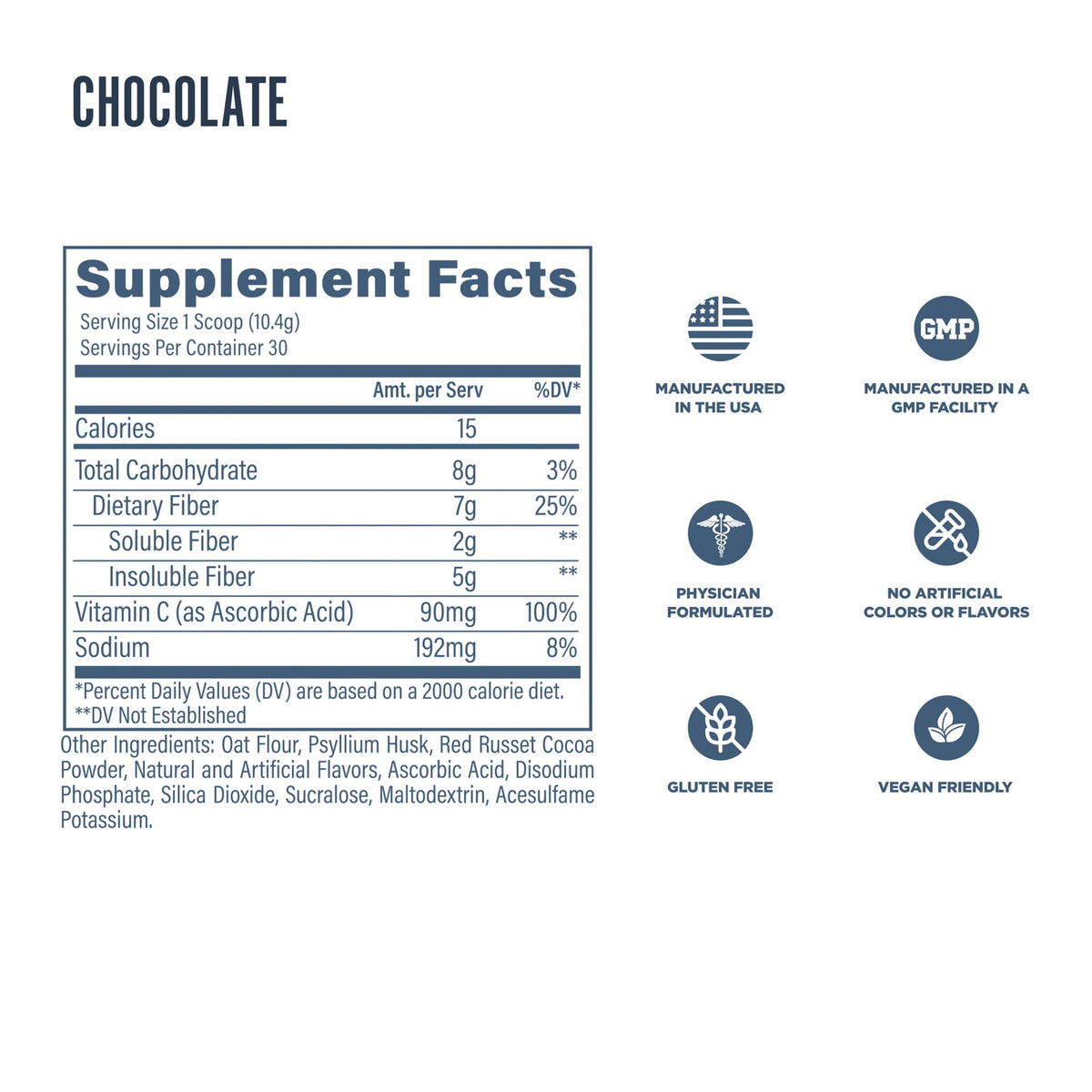 Side view of Revive MD Fiber Supplement packaging
