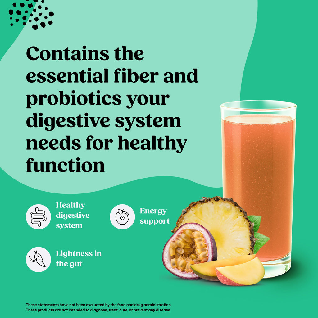 ColonBroom dietary fiber supplement packaging side view