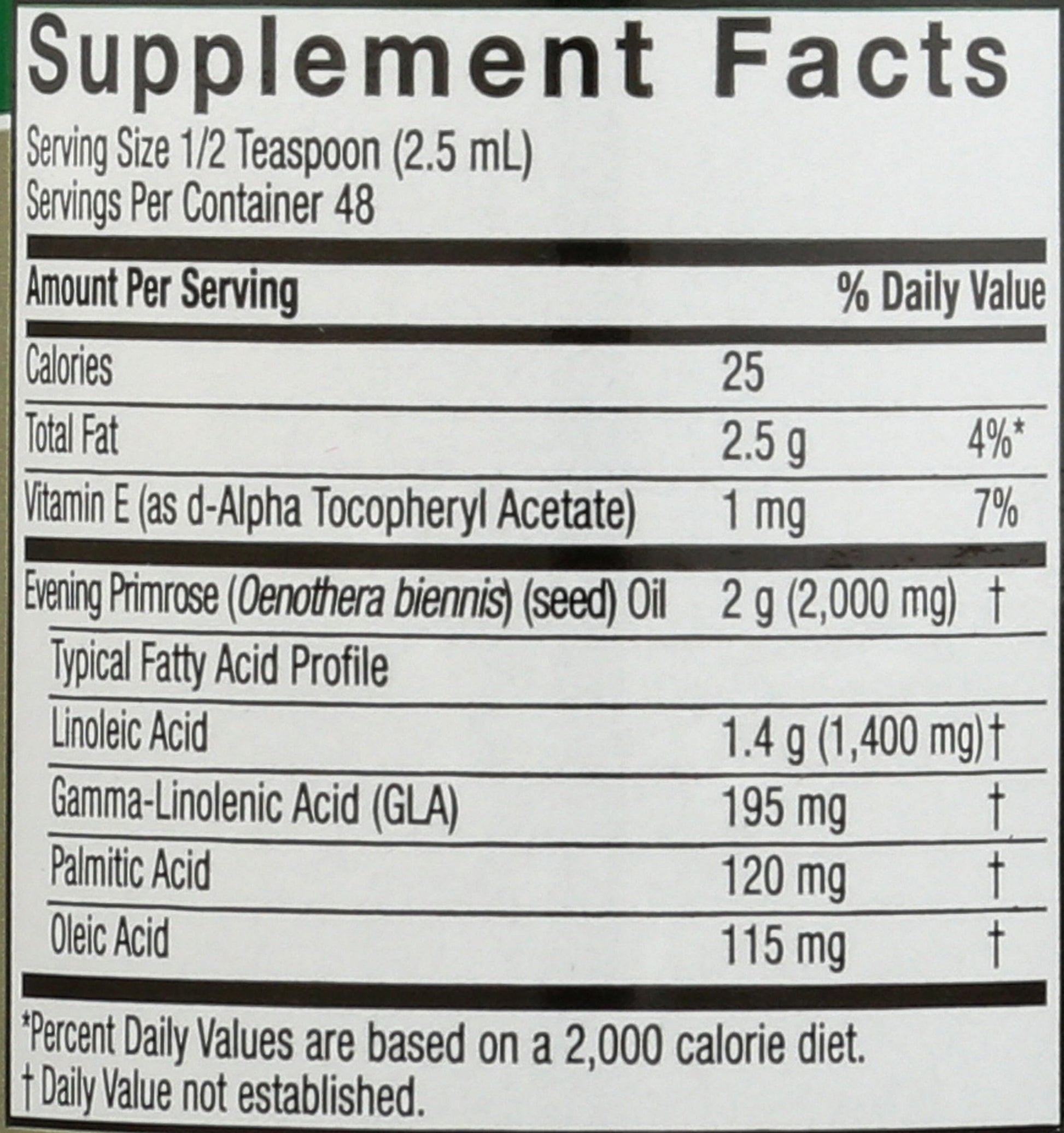 Nature's Answer dietary supplement bottle showing Quik Sorb technology logo