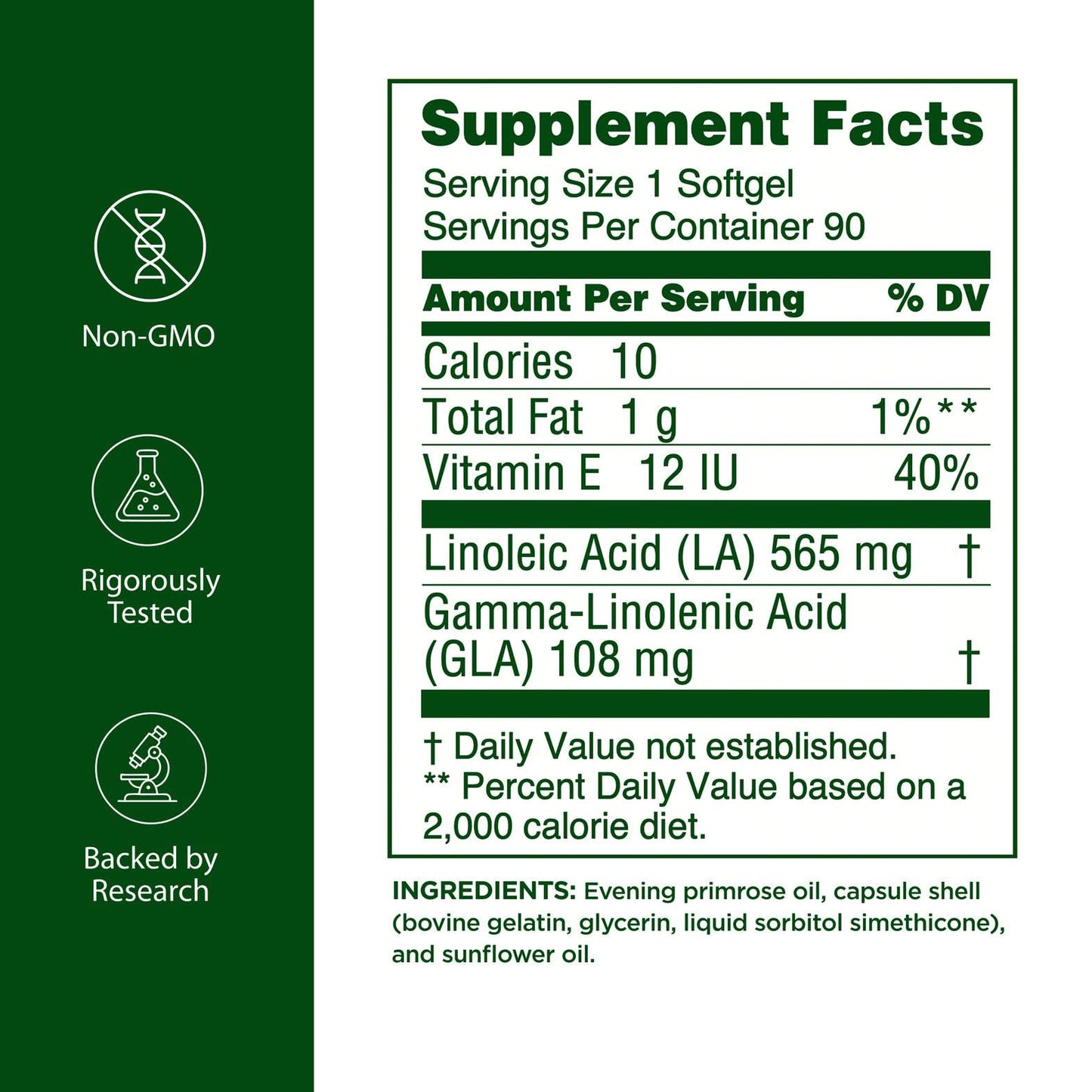 Efamol evening primrose oil capsules bottle for authentic skin hydration supplement