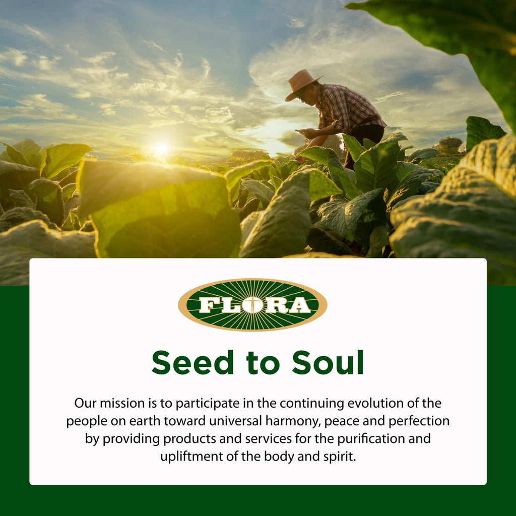 Flora Efamol 180 softgels packaging illustrating premium traceable ingredients
