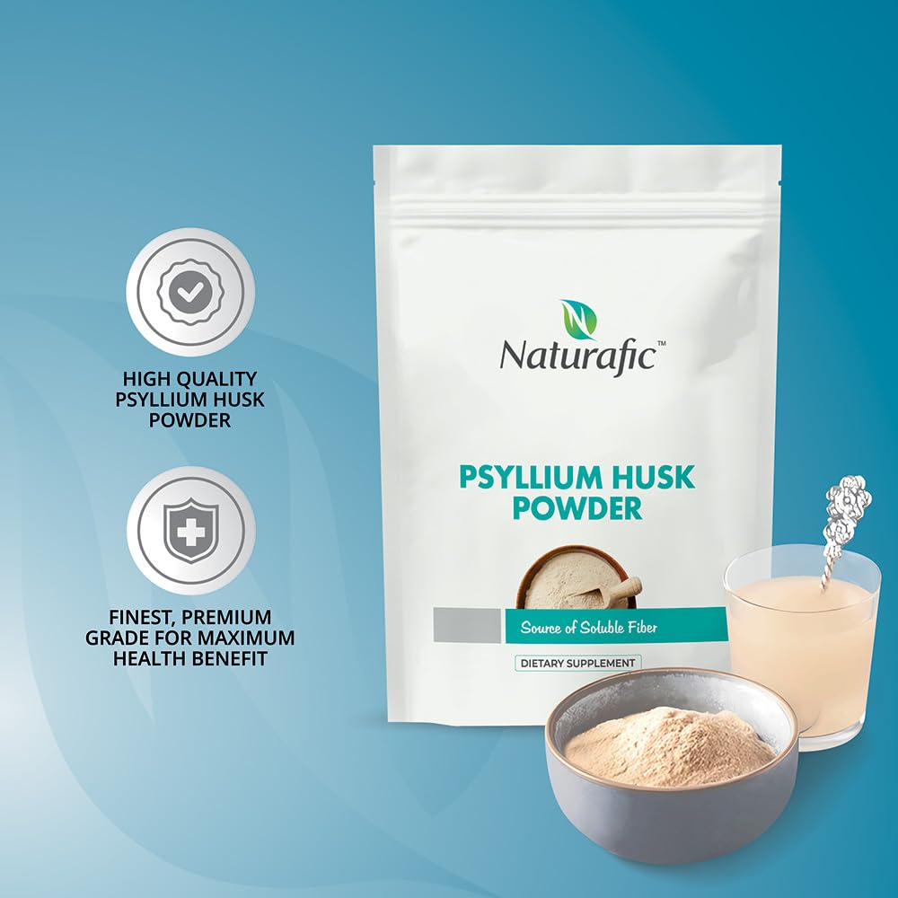 Natural soluble fiber supplement powder texture