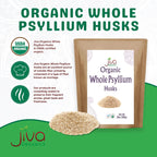 Jiva Organics Isabgol packaging details