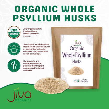 Jiva Organics Isabgol packaging details