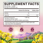 Vitalitown GLA rich omega six women wellness supplement base safety seals