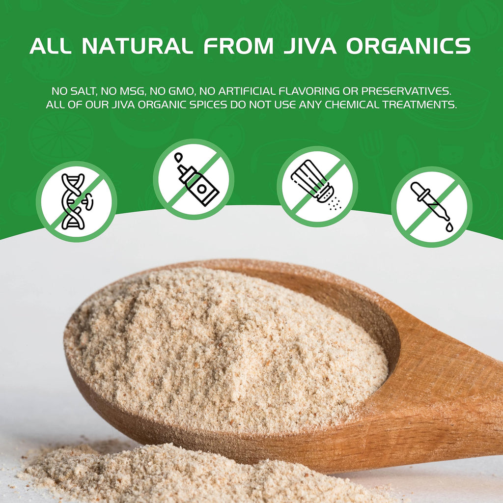 Instructions for mixing Jiva Psyllium Husk in water