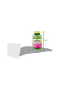 Back label of Spring Valley evening primrose oil 1000mg softgels showing nutritional facts and gamma-linolenic acid content details.