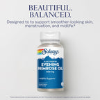 Cold pressed solvent free evening primrose oil supplement for women wellness