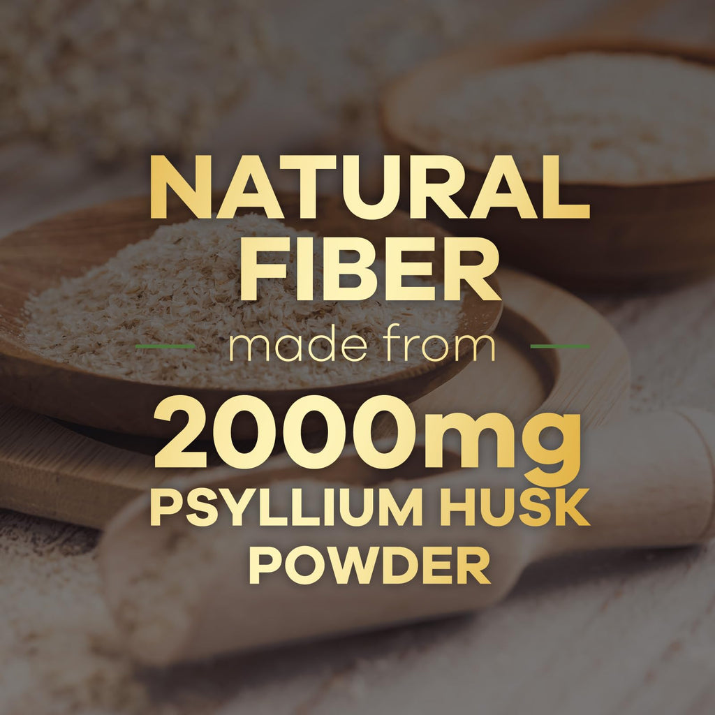 Natural soluble fiber capsules for digestive support