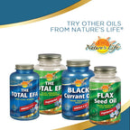 Authentic USA imported Nature's Life evening primrose oil supplement bottle for skin health