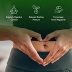 IBS Clear capsules bottle for gut health management