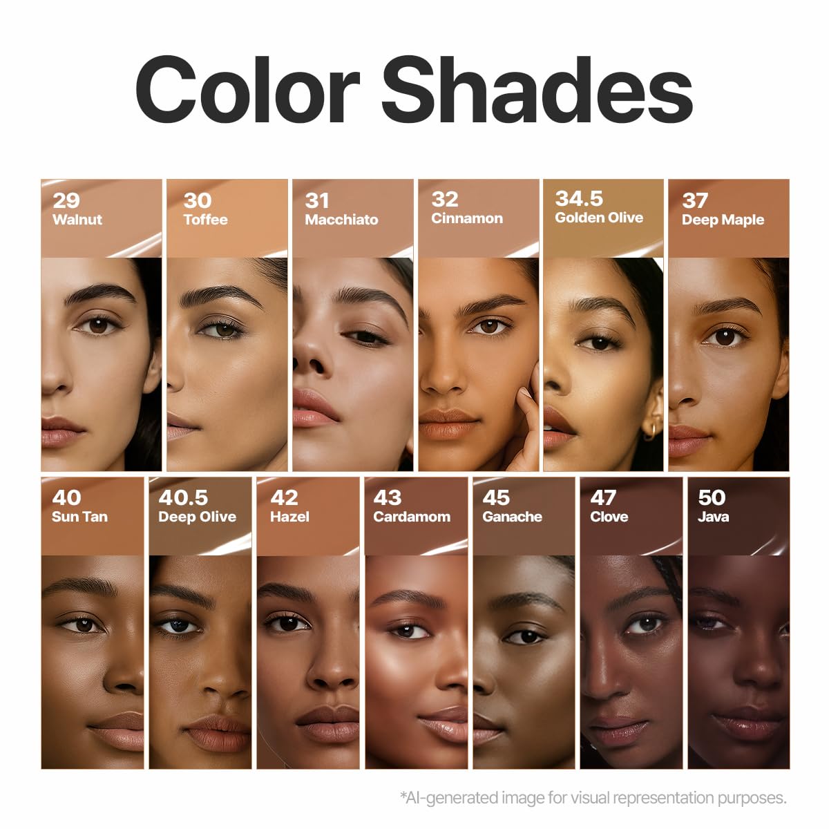 Vegan Korean cushion foundation matte finish swatch close up