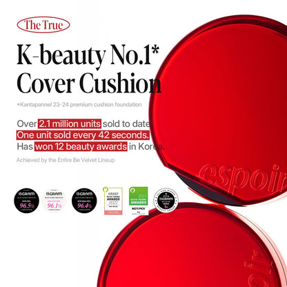 Espoir long lasting oil control cushion foundation for olive skin tones
