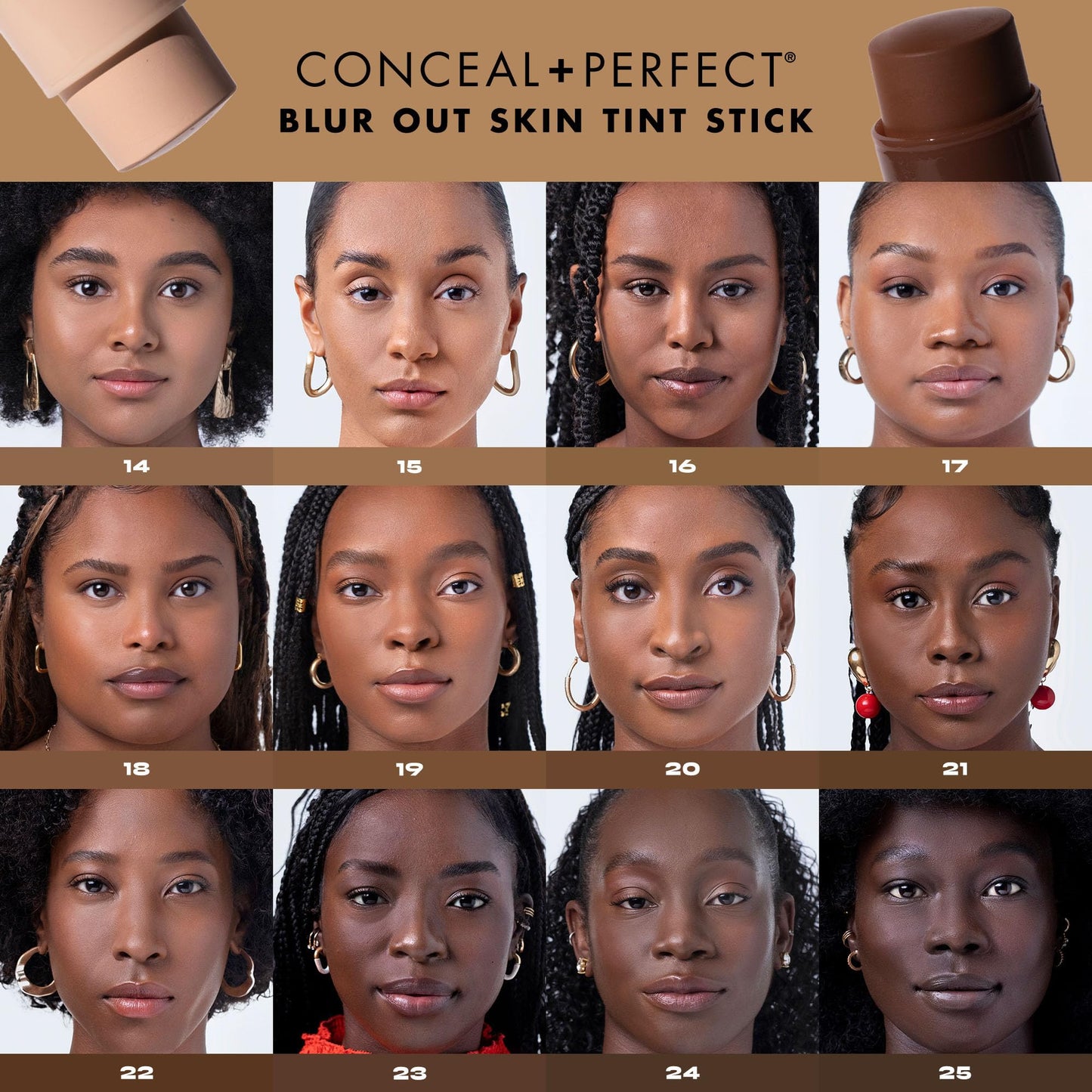 Milani blur out multitasking foundation stick for flawless skin