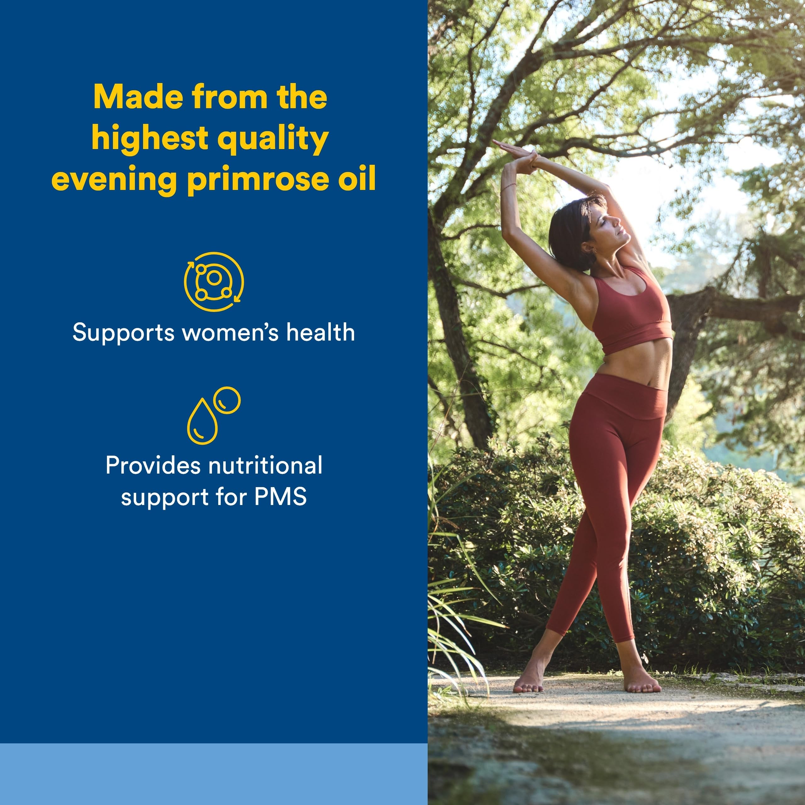 Natural Factors Ultra Prim Evening Primrose Oil 240 softgels supplement facts and ingredient label