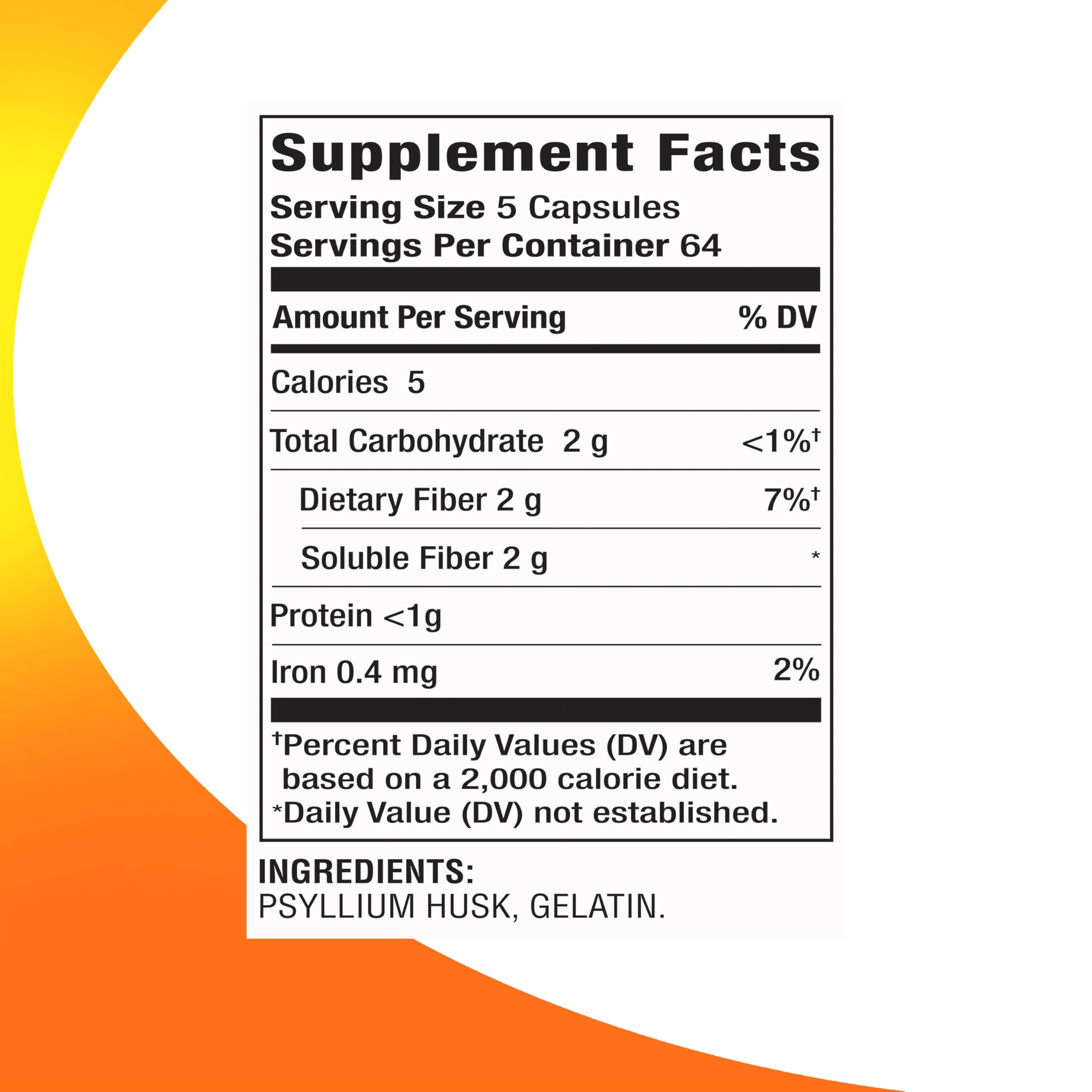 Right Remedies fiber supplement label showing 320 count