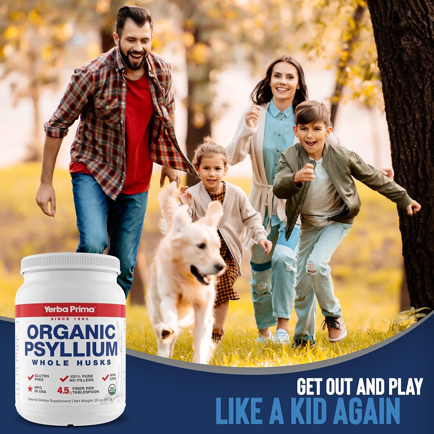 Texture of Yerba Prima Organic Psyllium Whole Husks