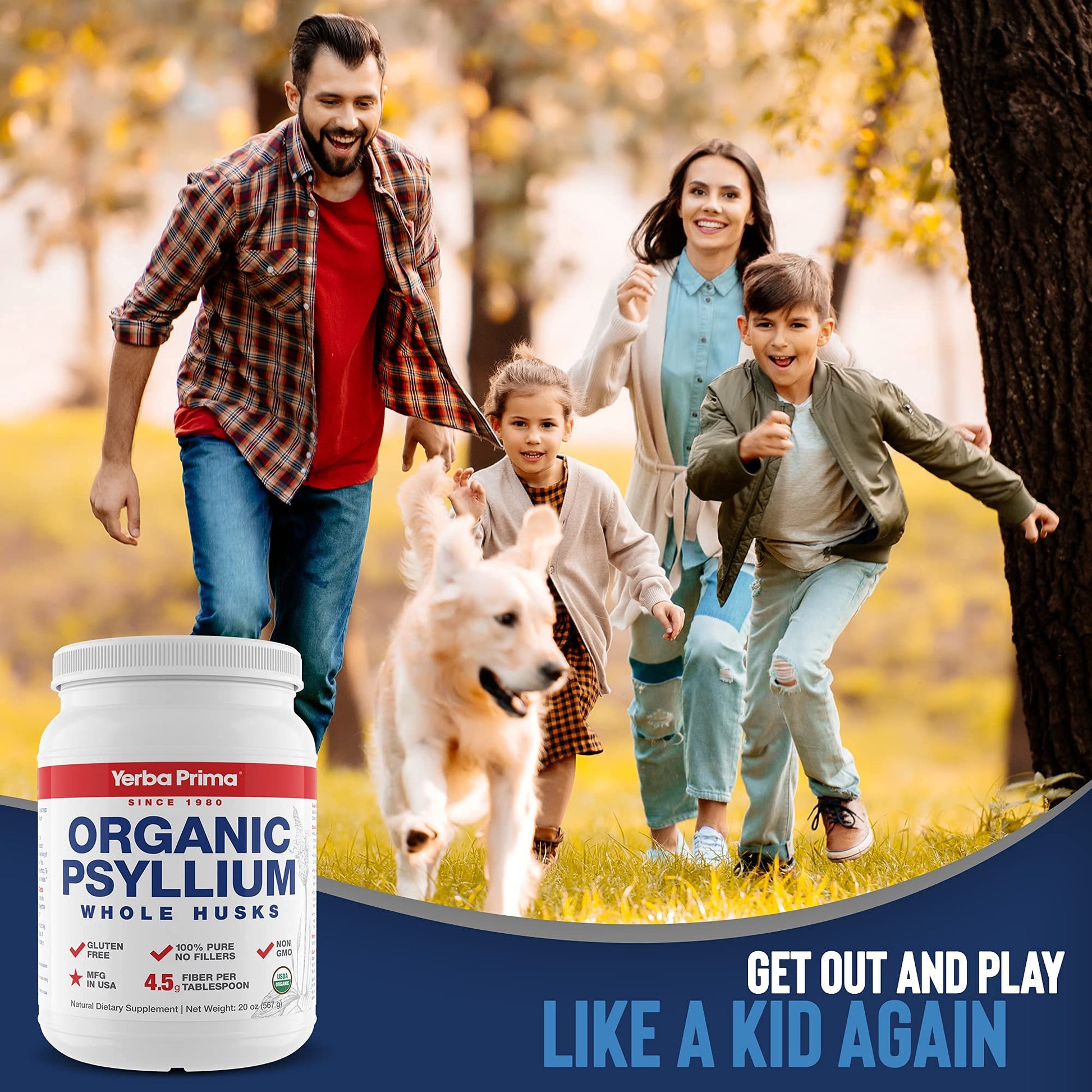 Texture of Yerba Prima Organic Psyllium Whole Husks