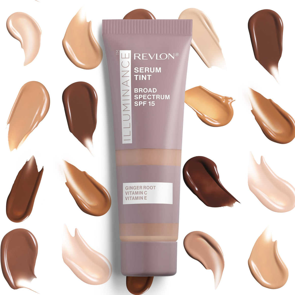 Revlon Illuminance Tinted Serum lifestyle beauty product shot