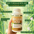 NutriONN Psyllium Husk USA imported supplement packaging