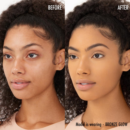 USA imported professional cream foundation stick on a clean background