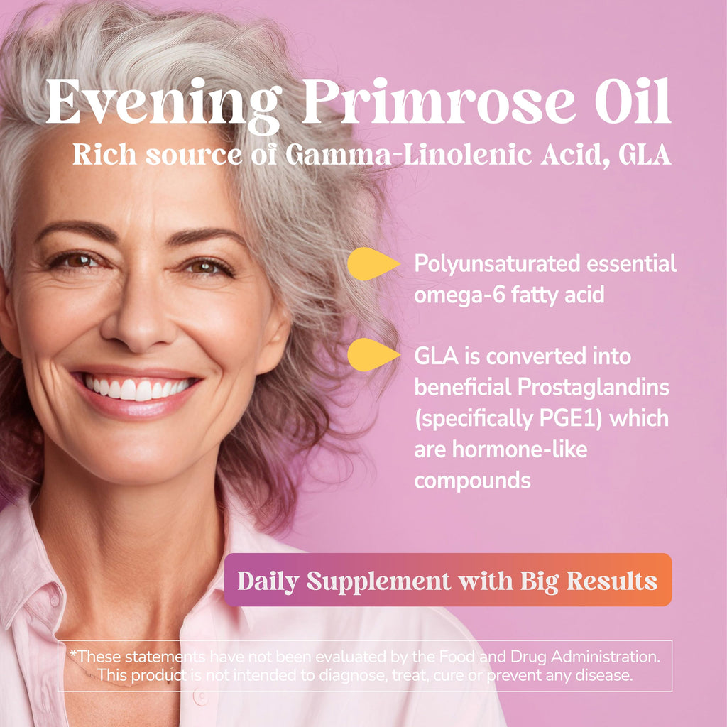 21st Century evening primrose oil capsules for women hormonal balance