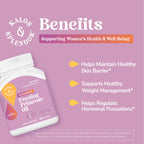 Authentic 21st Century women health support softgels packaging