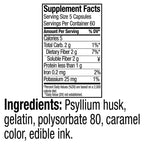 Premium imported fiber supplement 600 count bottle