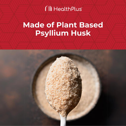 Health Plus Colon Cleanse gluten free fiber powder side profile
