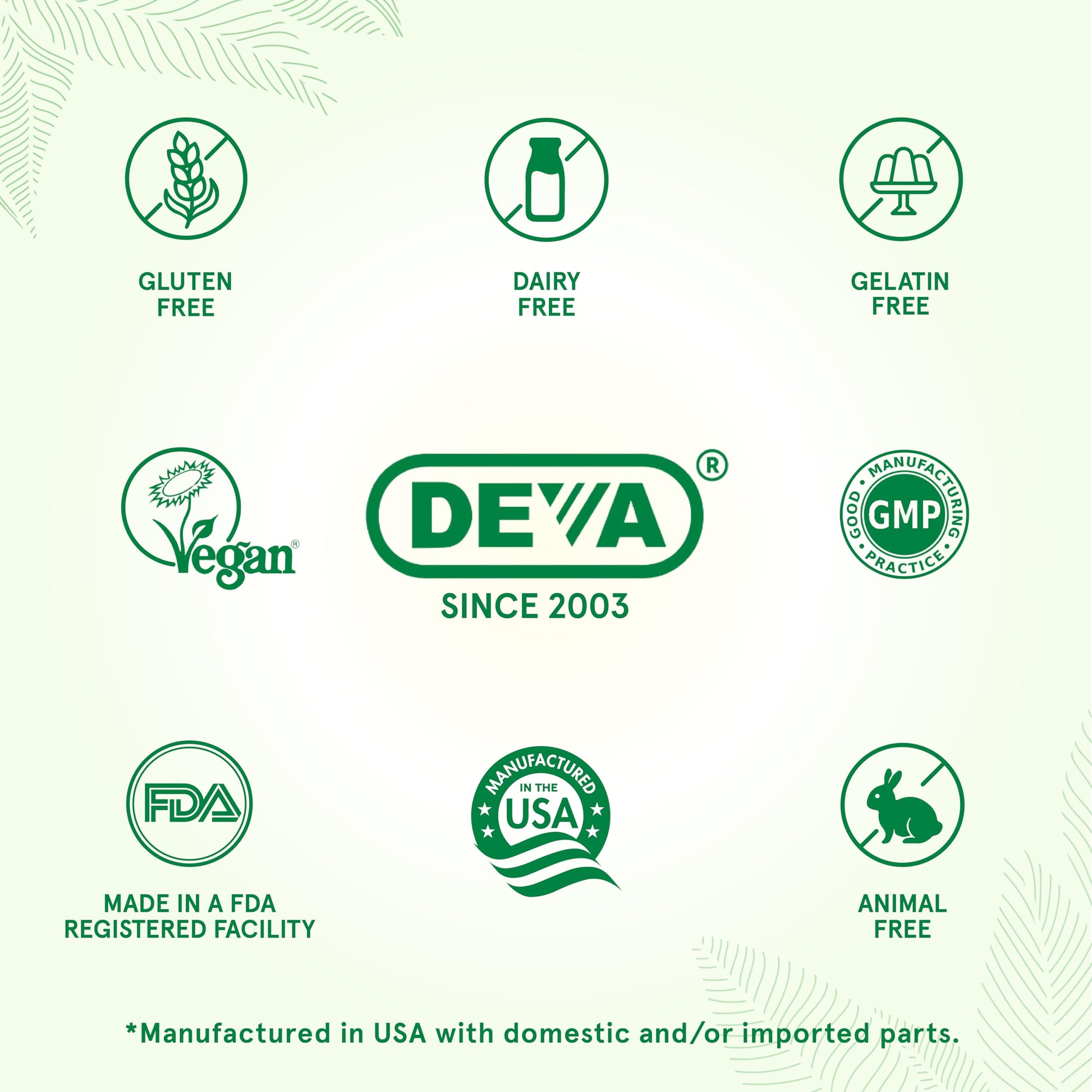 DEVA vegan capsules plant cellulose 90 count dietary supplement for women hormonal balance