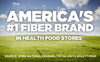 Close up of Yerba Prima fiber supplement vegetarian capsules