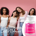 Authentic USA imported evening primrose oil softgels for women wellness