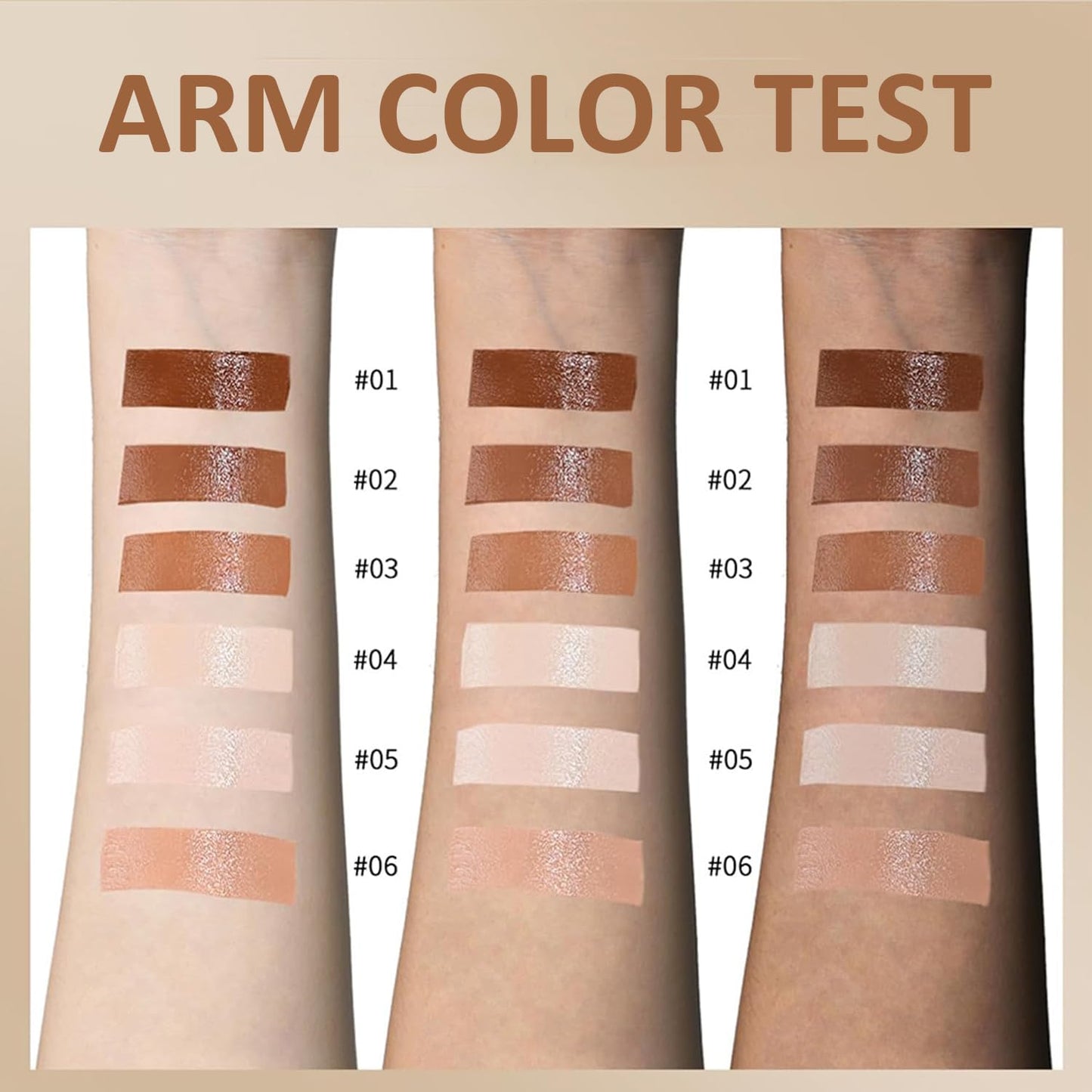 Lulesi beauty balm skin tint stick resting on a minimalist vanity background.