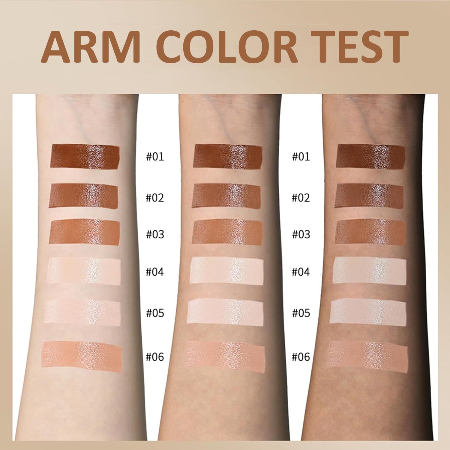 Lulesi beauty balm skin tint stick resting on a minimalist vanity background.