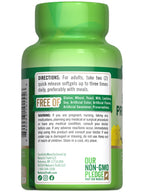 Nature's Truth premium herbal supplement cold pressed evening primrose oil bottle
