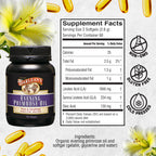 Authentic USA imported Barlean's women's health supplement bottle closure and seal.