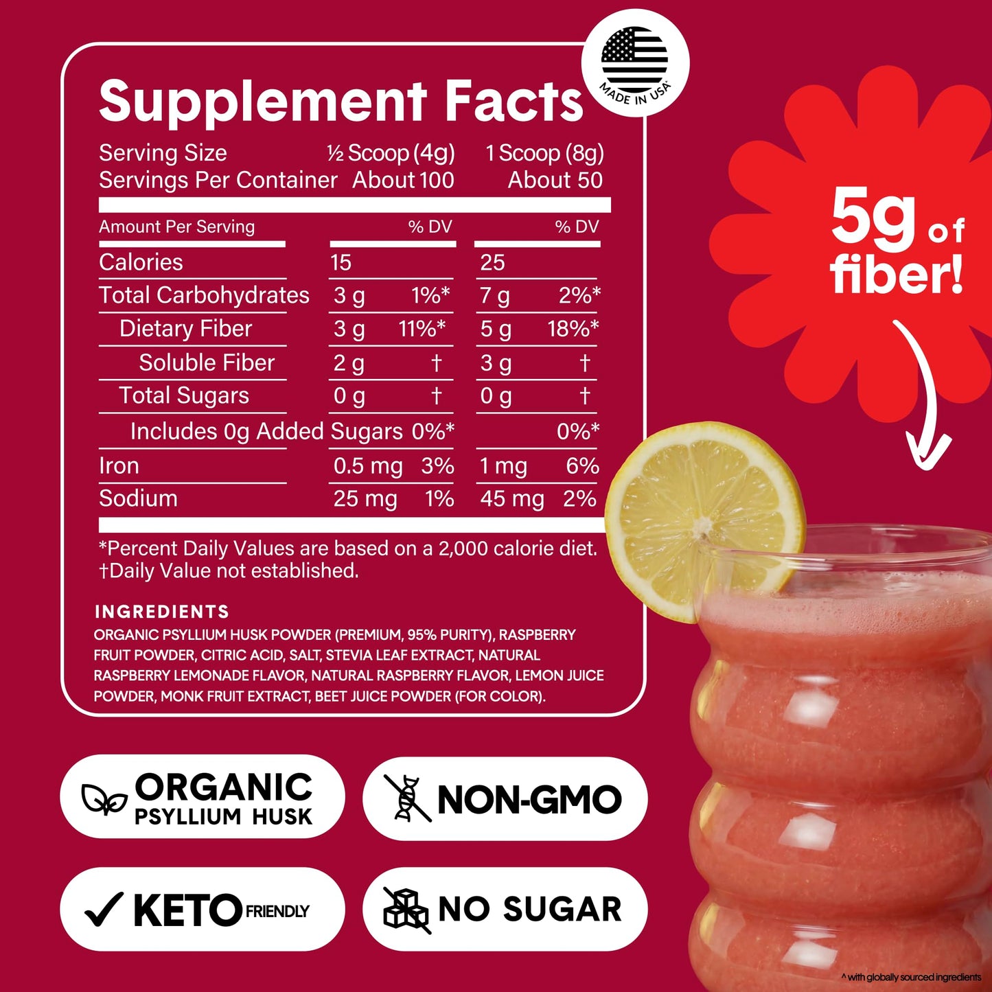 Authentic USA imported Bellway fiber supplement packaging