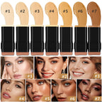 Creamy texture of the Zaidoc foundation stick being applied to conceal dark circles.