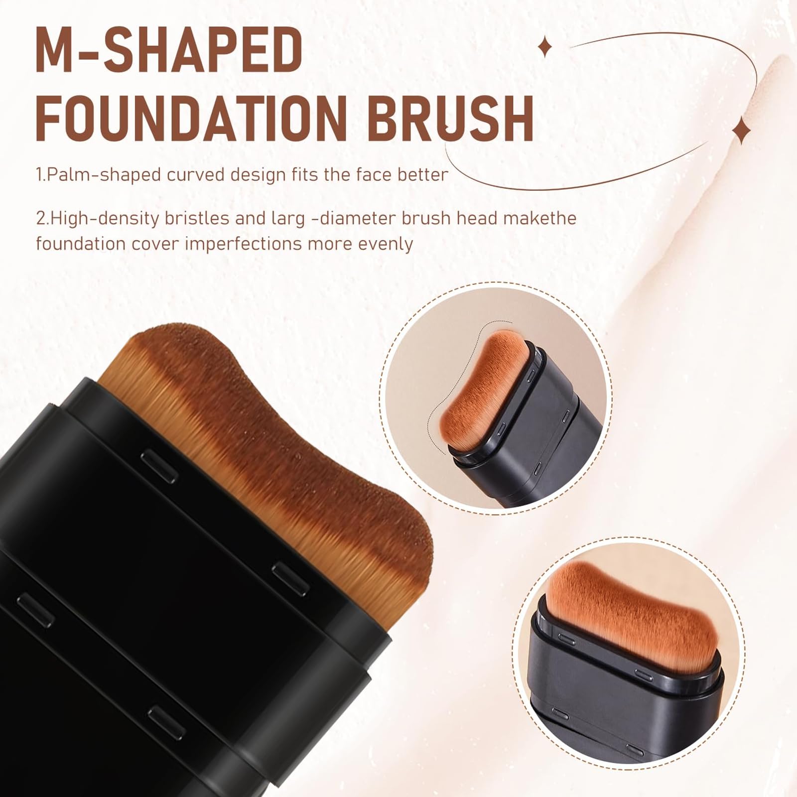 Model demonstrating how to blend out the Zaidoc long-lasting concealer stick.