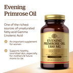 Premium premium quality evening primrose oil softgels for skin health and hydration support