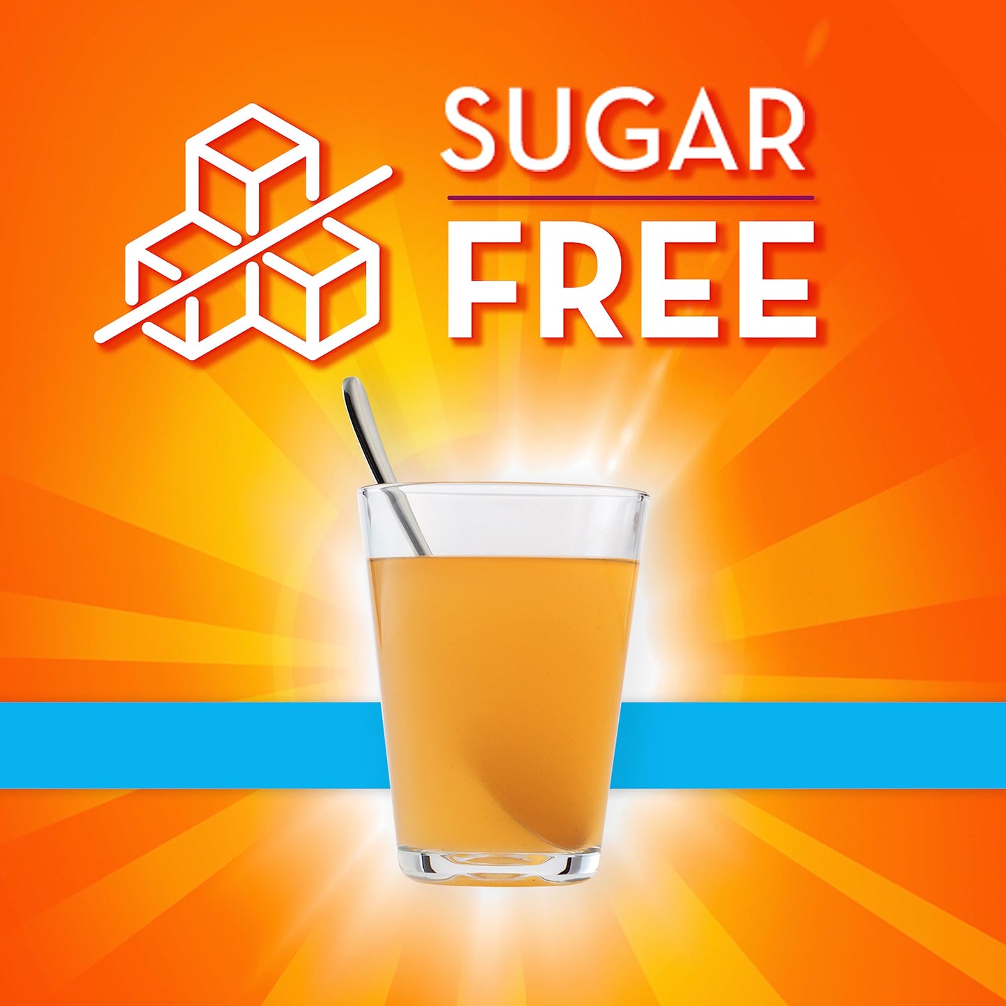 Metamucil orange flavored fiber drink preparation
