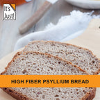 Close up of It's Just! Psyllium Husk Powder texture
