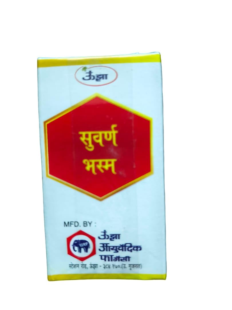 Authentic Ayurvedic gold ash powder for vitality and energy wellness supplement