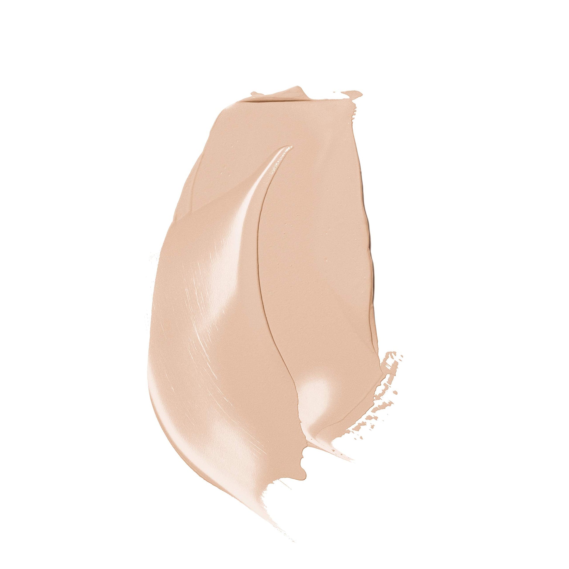 Lightweight full coverage face makeup container on a clean surface