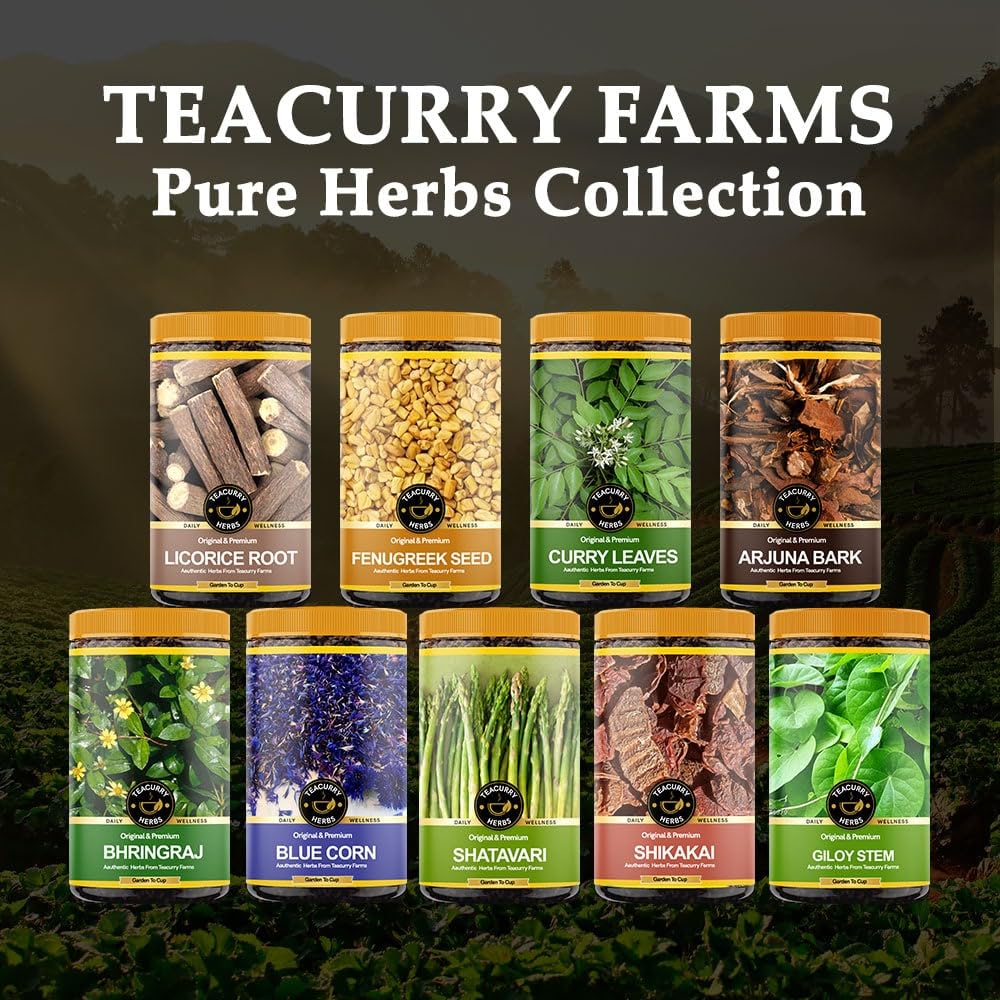 Natural plant based Ayurvedic dried roots by Teacurry for improving digestion and gut health.
