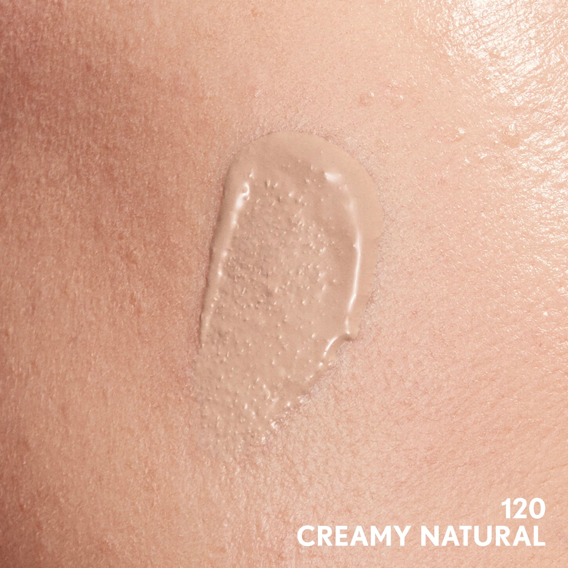 COVERGIRL Clean Invisible Foundation buildable coverage product swatch